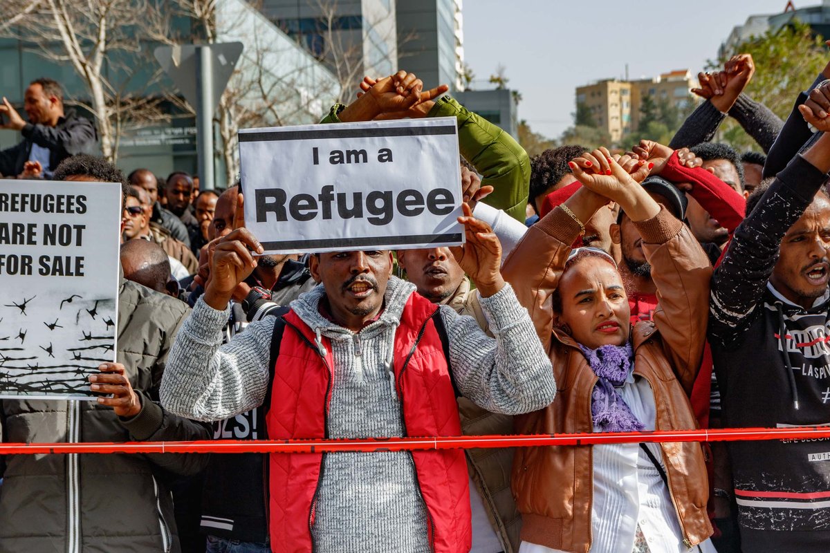 Refugee Demonstration - Jan 2018 1